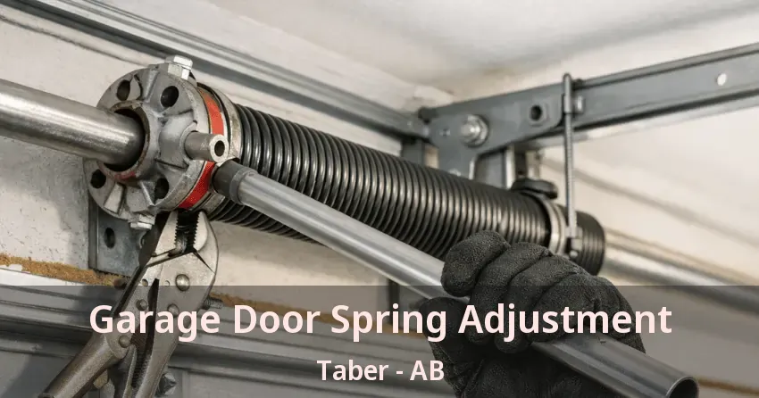 Garage Door Spring Adjustment Taber - AB
