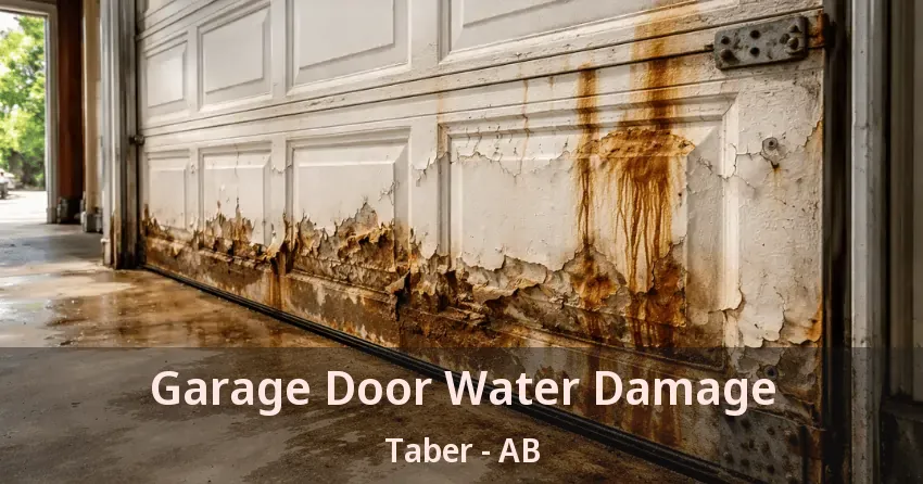 Garage Door Water Damage Taber - AB