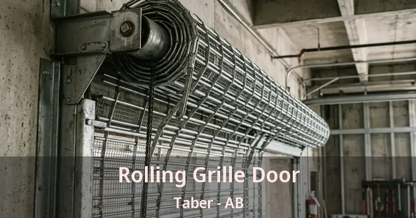 Rolling Grille Door Taber - AB Rolling Grille Door Taber - AB