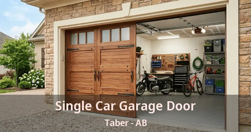 Single Car Garage Door Taber - AB Single Car Garage Door Taber - AB