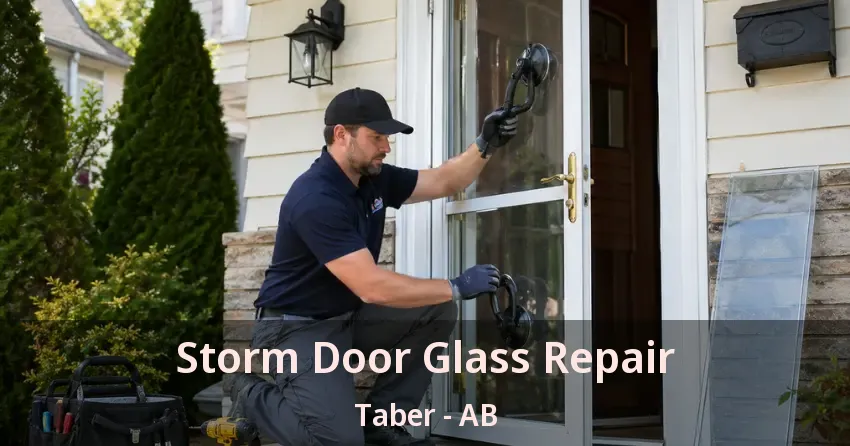 Storm Door Glass Repair Taber - AB Storm Door Glass Repair Taber - AB